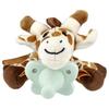 Dr. Brown'S, Lovey, Happy Paci™, Silicone Pacifier & Teether, 0-12 Months+, Giraffe, Set of 2