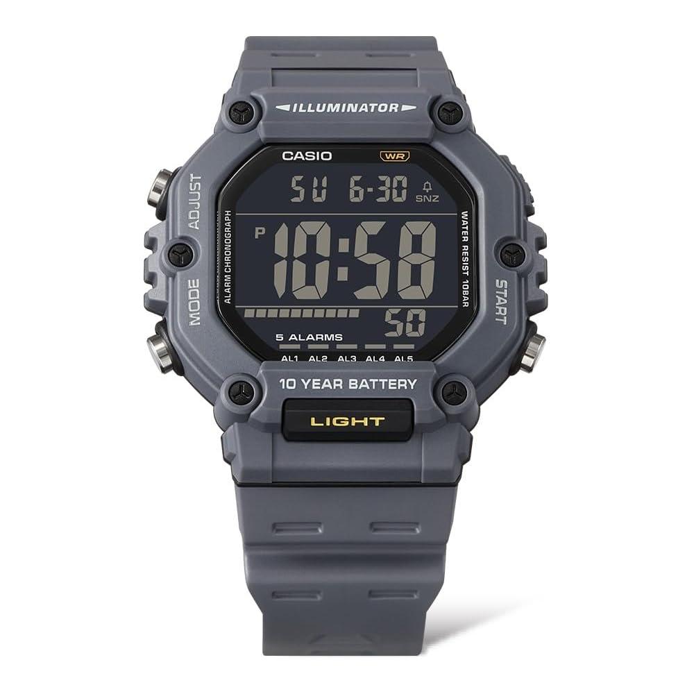 שעון גברים קסיו AE-1600H-8BJF, אפור, קולקציית קסיו [מוצר יפני רשמי]