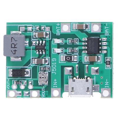Li-Ion 18650 3.7V 4.2V Pil Şarj Cihazı Kartı Dc-Dc Yükseltme Takviye Modülü