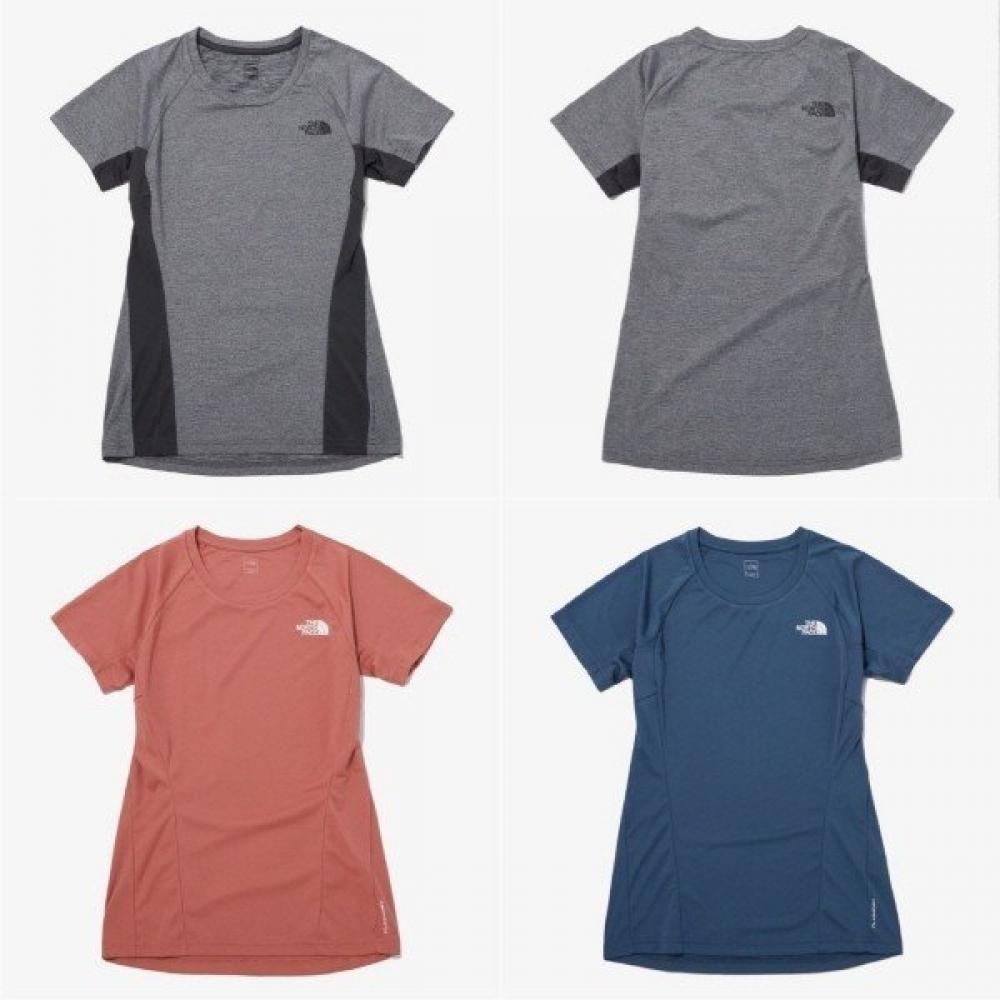 The NorTh Face Women S Ao ShorT Sleeve T ShirT nT7up30 HGY (heather gray)/90(M)