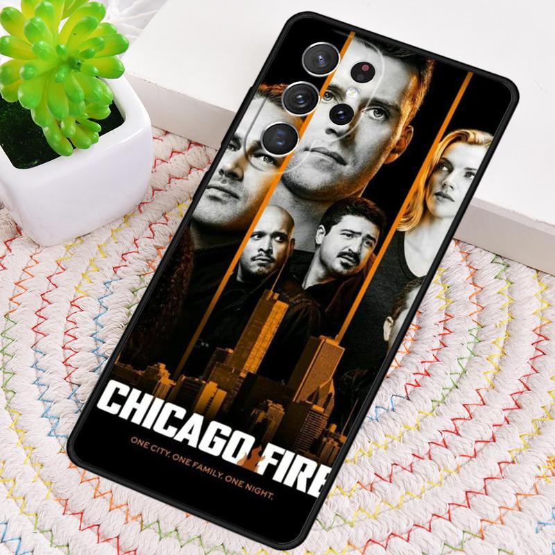 Chicago Fire TV Show Phone Case for Samsung Galaxy Note 10 Pro S26 Ultra S23 S24 FE S25 S21 S22 PLUS Shockproof Cove