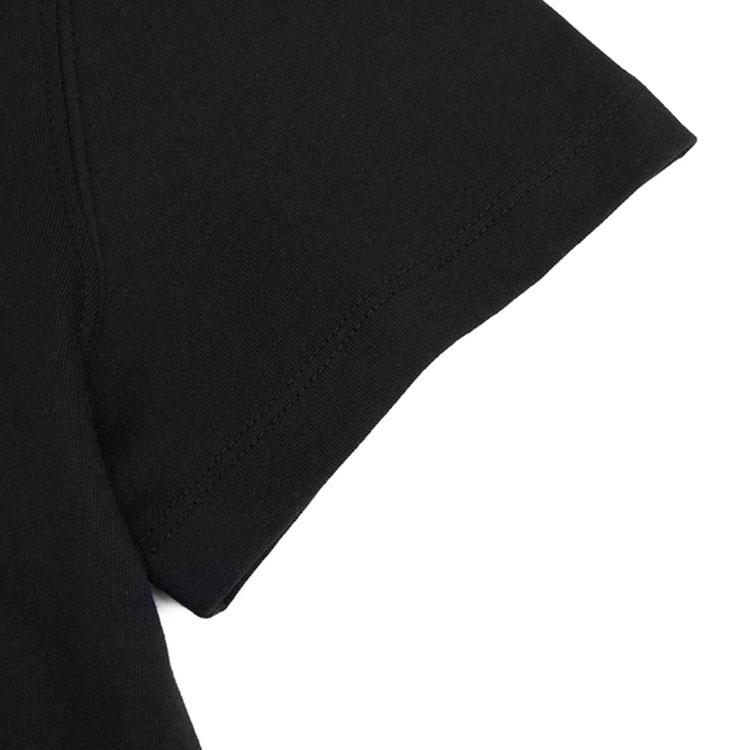 Jordan Letter Logo Printed Sports Casual Crew Neck Short Sleeve T-Shirt Women T-Shirts Black FD0103-010