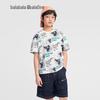 Balabala Boys' Cotton Graphic Short-Sleeve T-Shirt