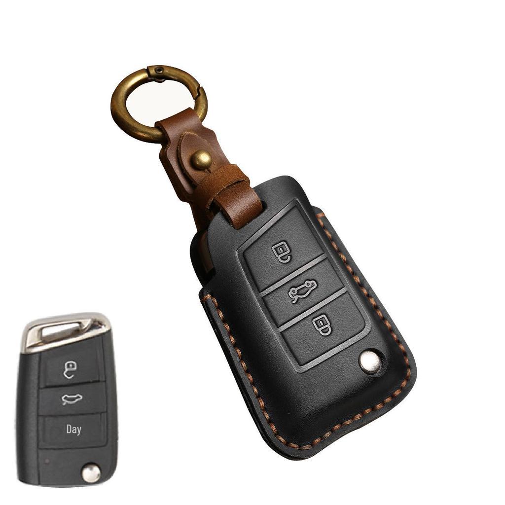 Volkswagen Magotan Passat Sagitar CC Touran Leather Key Case