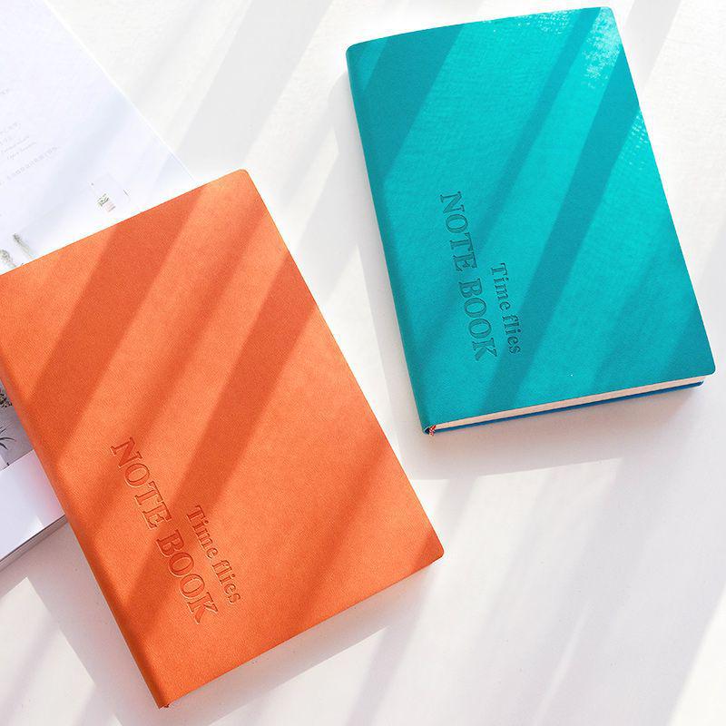 Smart Grid Stationery: Thickened A5 Grid Notebook - Simple, Fresh, and Personal.