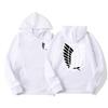 Attack On Titan Men's Hoodie Anime Hoodies Women Streetwear Pullover Harajuku Shingeki No Kyojin Hoodies Sweatshirt Clothes