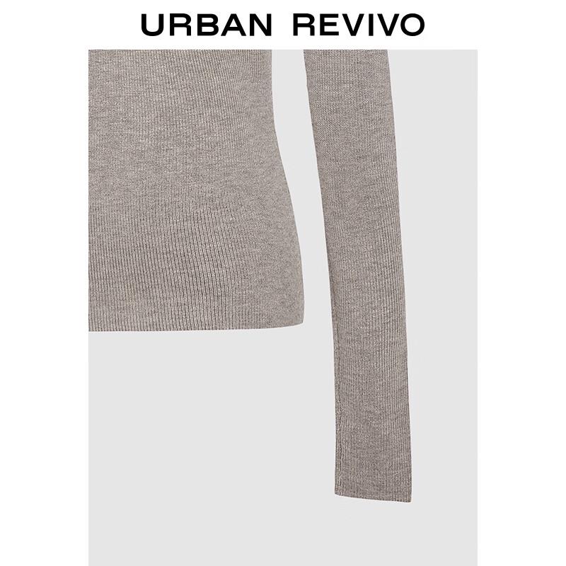 UR Flowing Light Hollow Texture Knit Top