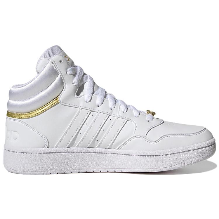 Adidas Hoops 3.0 Mid Classic Shoes 'Gold Metallic' Women's GY4752