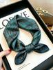 [111 mulberry silk] Bonas women's silk small square scarf silk scarf 11 new autumn and winter gift mother small scarf