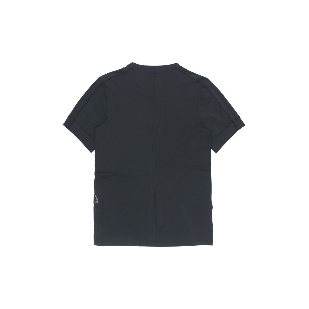 Nike AS NK Top Sec à Manches Courtes YOGA Noir BV4035-010