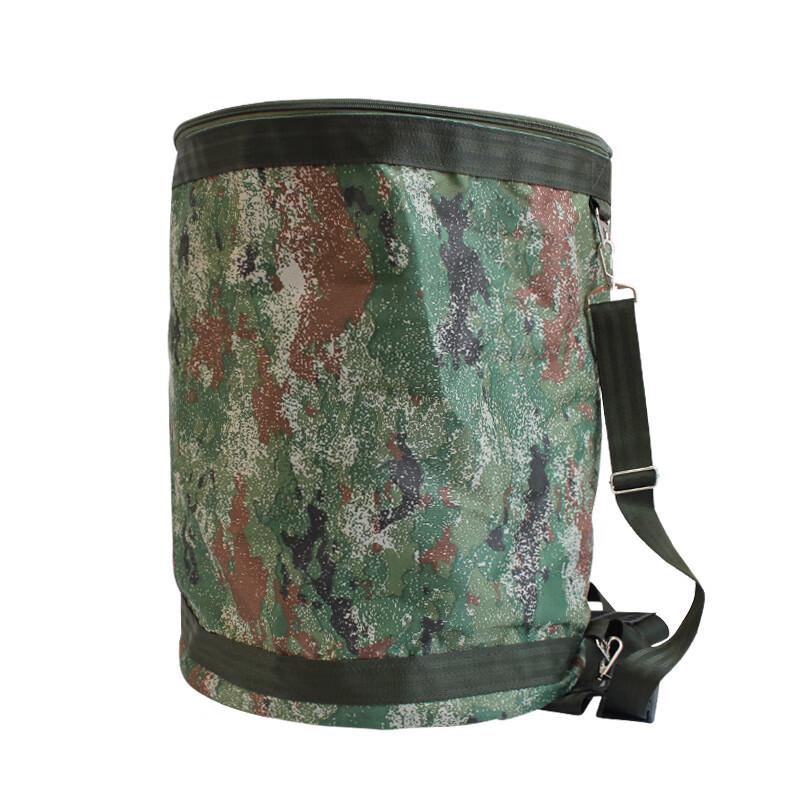 Outdoor Portable Camouflage Folding Washbasin Bag