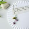 1PC Nette Tulpe Blumen Strap Lanyards Charms Für IPhone/Samsung/Huawei Handy Fall Keychain Auto Schlüssel Ketten headset Abdeckung Hängen