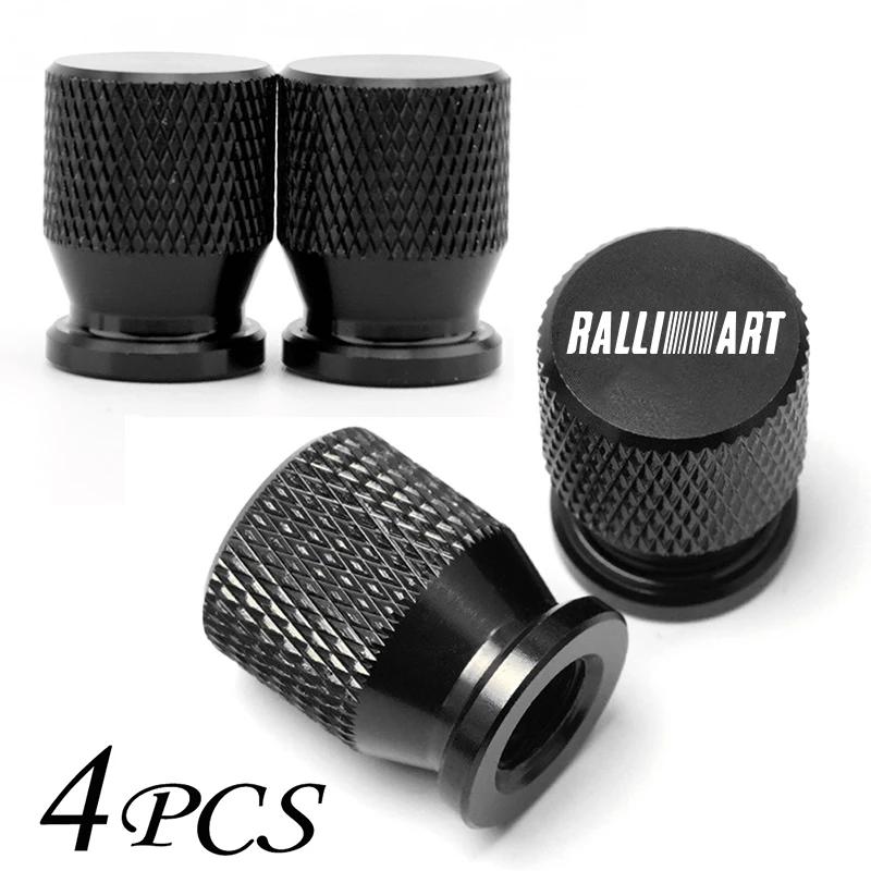 Voor Mitsubishi Ralliart 2010 2022 Lancer Ralli Art 9 10 Asx Auto Accessoires Wiel Band Ventiel Waterdichte Doppen Bandenventiel Stam Covers