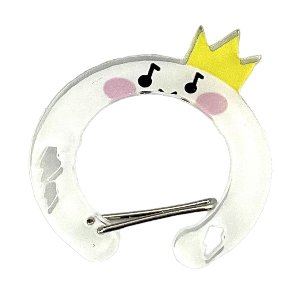 Lightweight Acrylic Carabiner Keychain Backpack Pendant Handbook Decoration Unique Gift for Students Office Workers