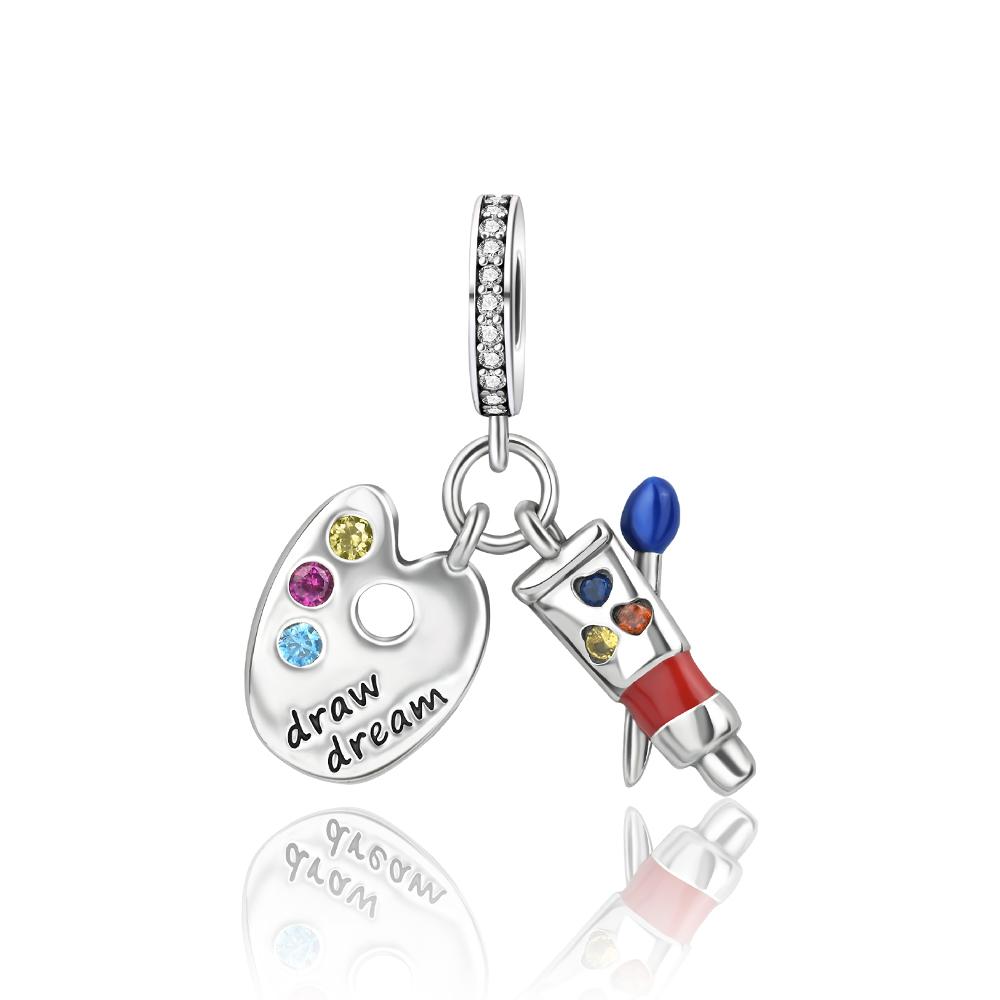 High-Quality Copper Painting And Art Pad Sunflower Charm Fit Diy Bracelet Necklace Niche Temperament Party Gifts