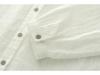 Women's Double-Layer Cotton Long-Sleeve Shirt, Autumn 2025 Retro Embroidered Collar, Soft and Breathable Pure Cotton.