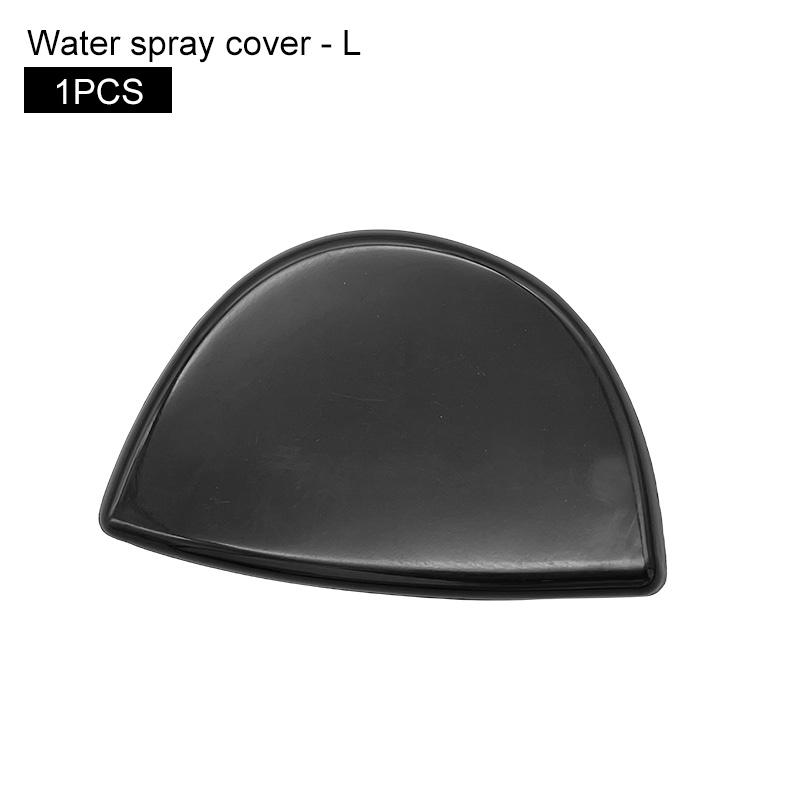 Front Bumper Headlight Headlamp Washer Nozzle Cover For BMW Mini Cooper BLACK R60 R61 61679805542 61679805541 61672752559