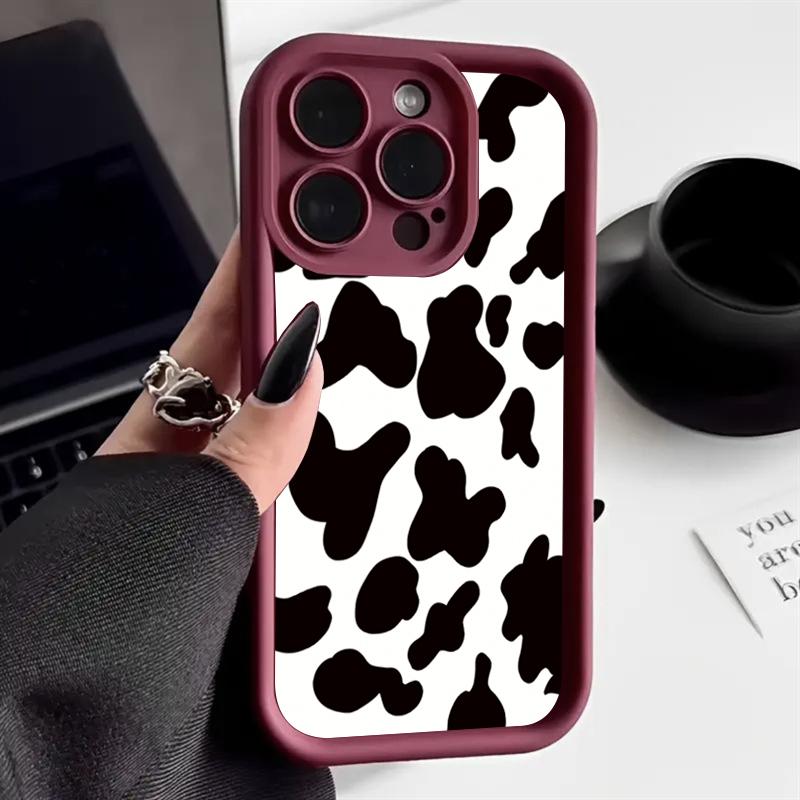 Flower Leopard Print Silicone Phone Case For iPhone 11 12 13 14 15 16 Pro Max 16E XS X XR 7 8 Plus SE 2020 Shockproof Soft Cover