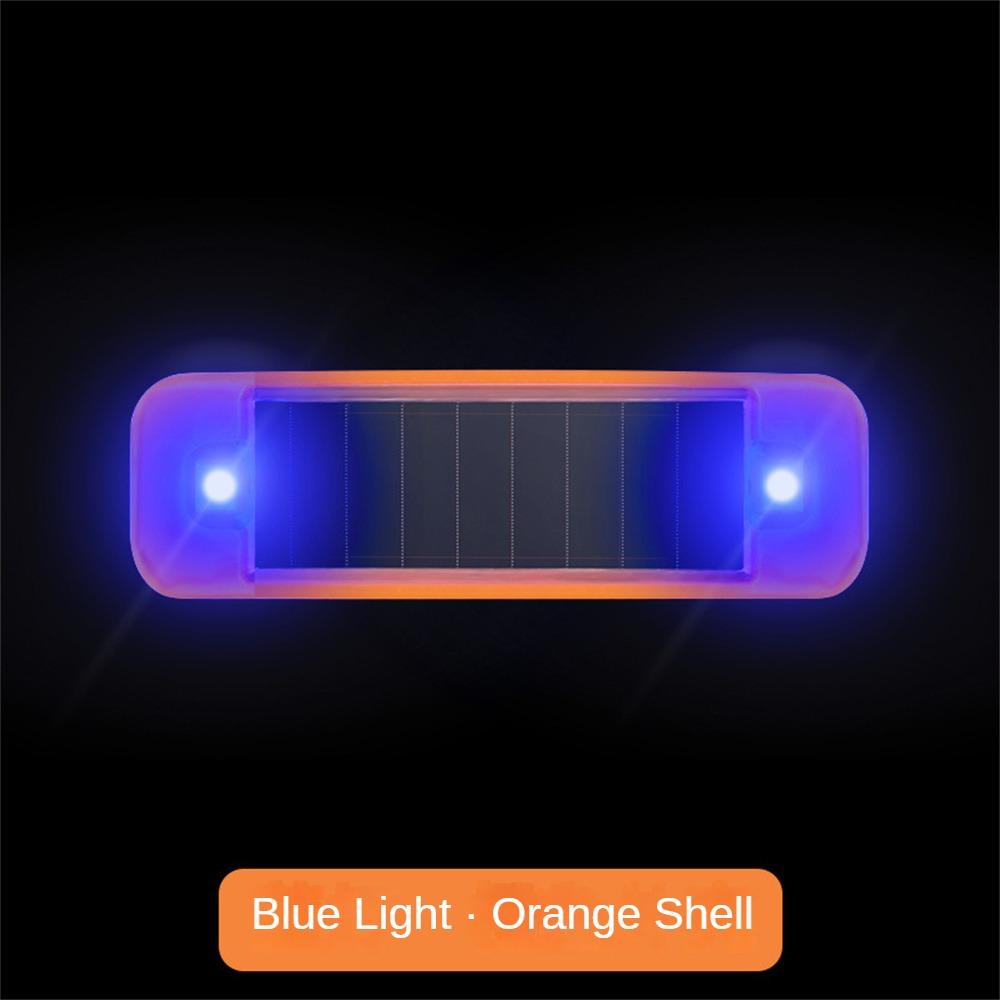 Car Alarm Warning Solar Flash Light LED Light Fake Security System Anti-Theft Sign 12V Waterproof Car Replacement Accessories
