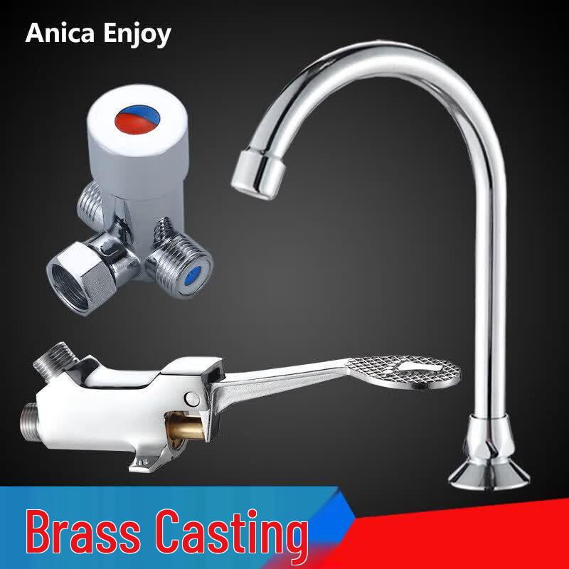 Anica Enjoy Foot-Operated Hot & Cold Mixing Faucet