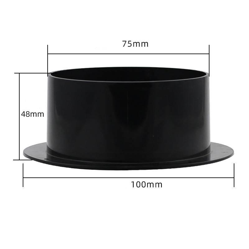 

Воздухообмен Двусторонний Фланец ABS Тюер Интерфейс Круглой Трубы Многофункциональный Инструмент Φ75mm