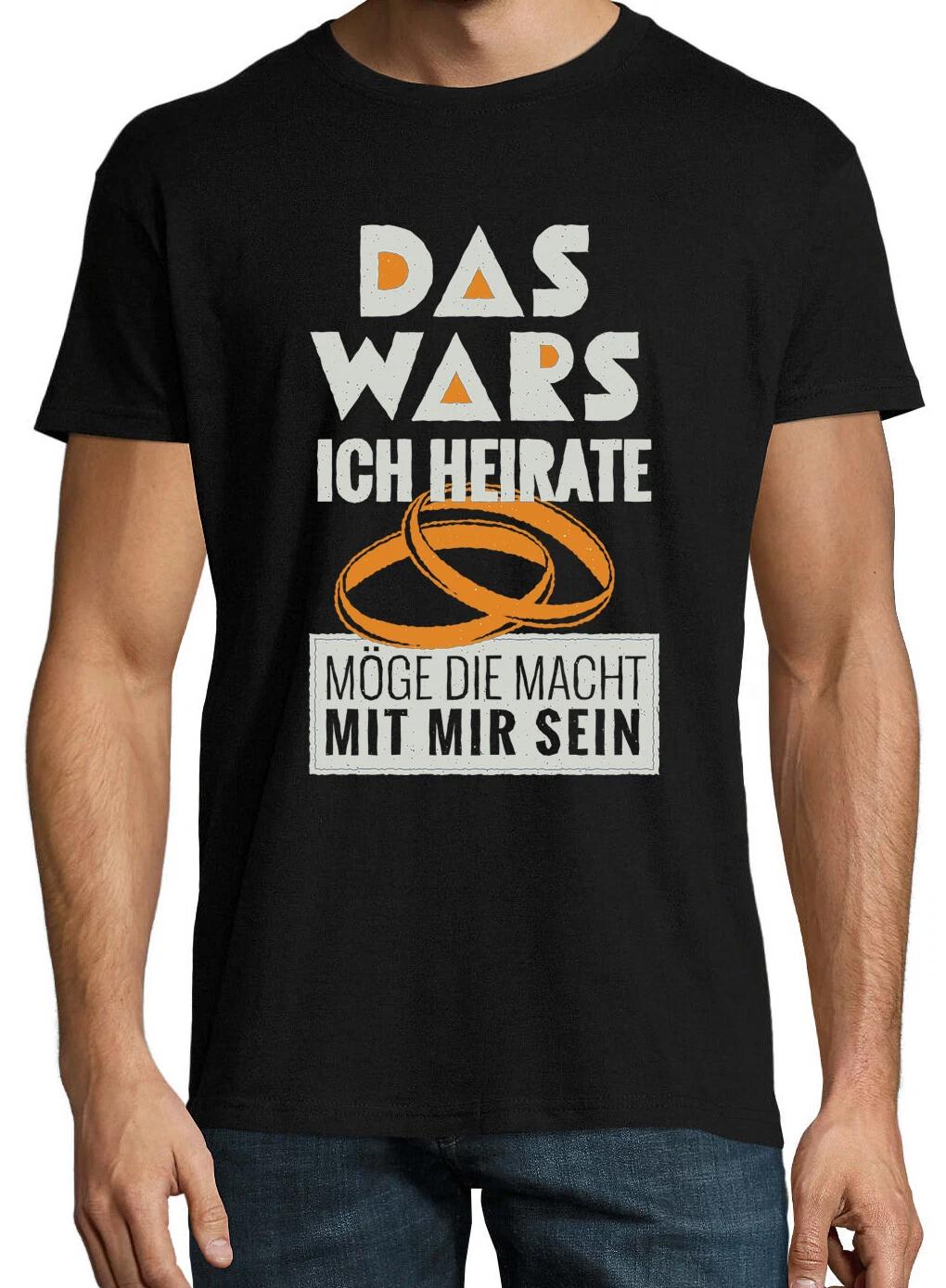 

Youth Designz The Wars I m Getting Married Mens T-Shirt Logo Print Funny Wedding JGA XL