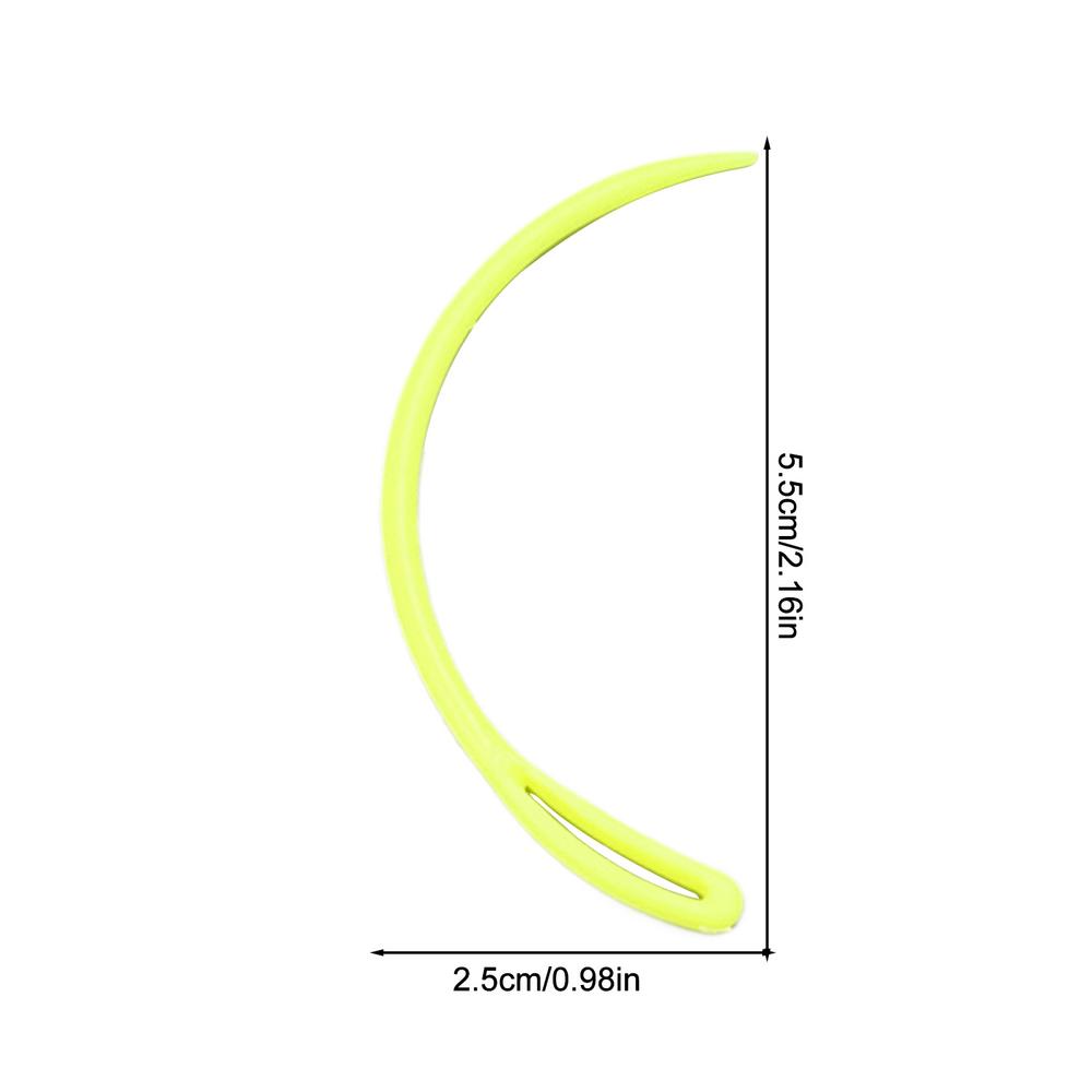 

Наборы для шитья и вязания DIYSweater Гобелен Вязание Ткачество Инструменты Иглы с большим ушком Изогнутые пластиковые иглы с локтем