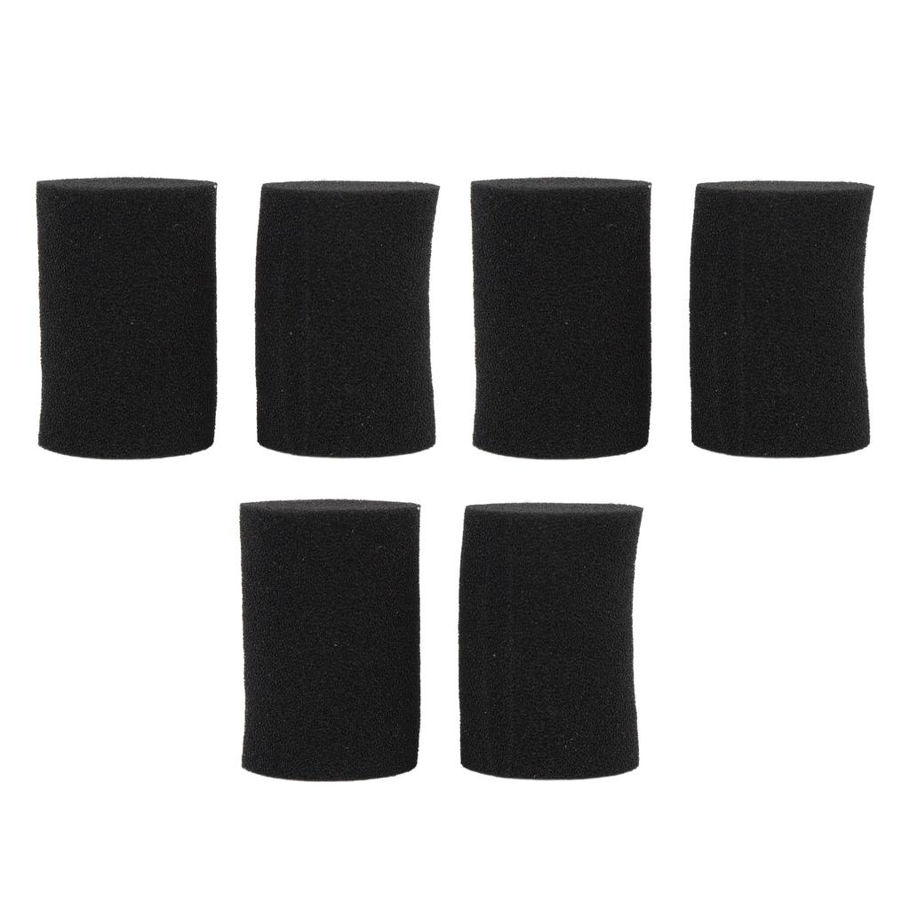 6PCS Speaker Port Tube Sponge Subwoofer Cabinet and Bass Air Vent Sponge 35mm Diameter 50mm Height