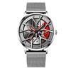Boruse Wheel Caliper Watch Fashion Men'S Waterproof Luminous Quartz Quartz Watch