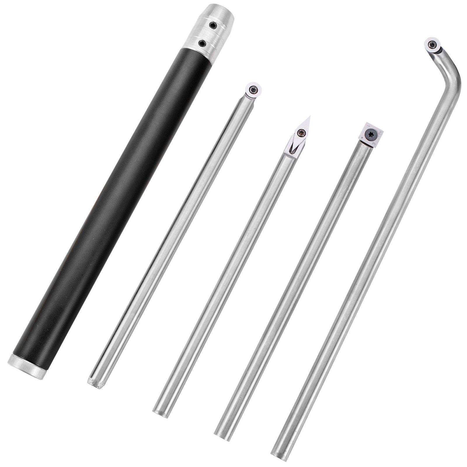 Chisel Set 12mm, Chisel Handle Length 295mm, Chisels (1+4) Pieces, Carving Knife Wavelength 250mm