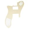 Musiclily Pro Telecaster Pickguard for Wide Range Humbucker Fender Tele Custom Electric Aged White Pearl 4P 16-hole American/Mexican '72 Guitar,