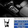 Für BMW X3 F25 X4 F26 2011-2017 Klavierschwarz Auto Mittelkonsole Schalthebel Panel Verkleidung Abdeckung Dekor Aufkleber Innenraumzubehör