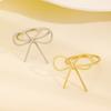 2026 Retro Metal Bow Ring – Simple Fashion Jewelry for Women, Versatile Daily Wear