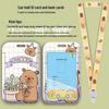 Capybara Cartoon ID & Card Holder Lanyard for Campus, Bus, Subway, and Badge