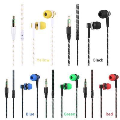 Mobile Phone Bass Earpiece HiFi Headphone 3.5mm Earbuds In-Ear Earphone Stereo