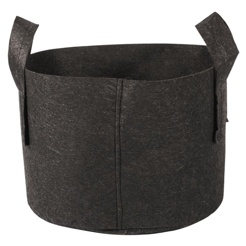 Садовый мешок для посадки, черный нетканый мешок для посадки деревьев, комнатный, уличный, цветочный, овощной мешок