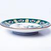Waza no Stylish Kutani ware small and side plates featuring old Kutani overglaze designs of pine and Brand Japanese Kura plates, masterpieces,