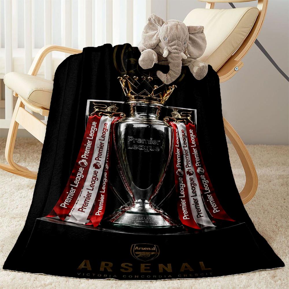 Arsenal Blanket Soft Warm Cozy Perfect for Bed Chair Office Chair All-Season Use Modern Style Best Holiday Gift for Friends Family