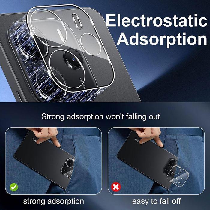 Camera Protection - Xiaomi - Redmi Note 14 - Tempered Glass - Anti-Scratch - Pack of 3