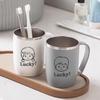 Drei'en 304 Stainless Steel Toothbrush & Mouthwash Cup