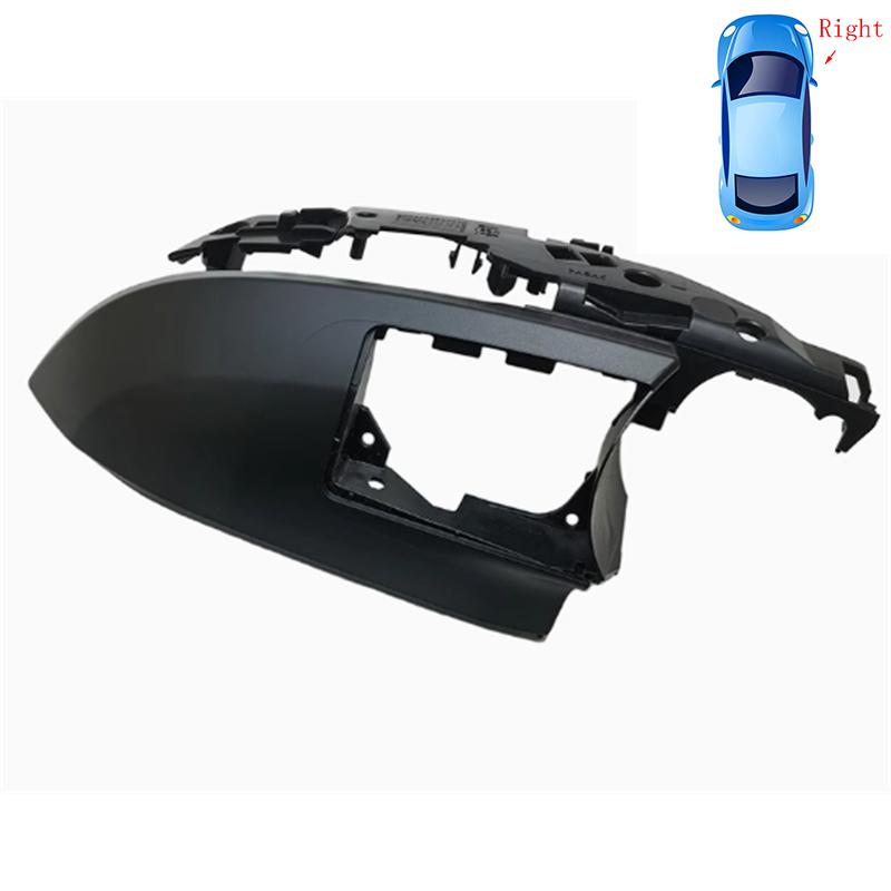 Auto Rear Heated Mirror Glass Cover Frame Turn Signal Light Bottom For Toyota RAV4 2024