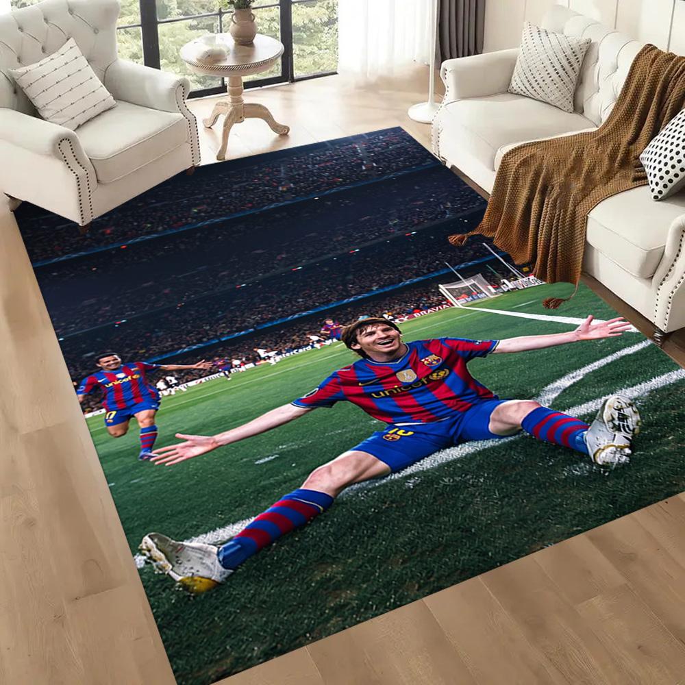 Messi 554 Carpet Perfect for Study Room Kitchen Living Rooms Balcony Antislip Carpet Office Home Decor Best for Christmas