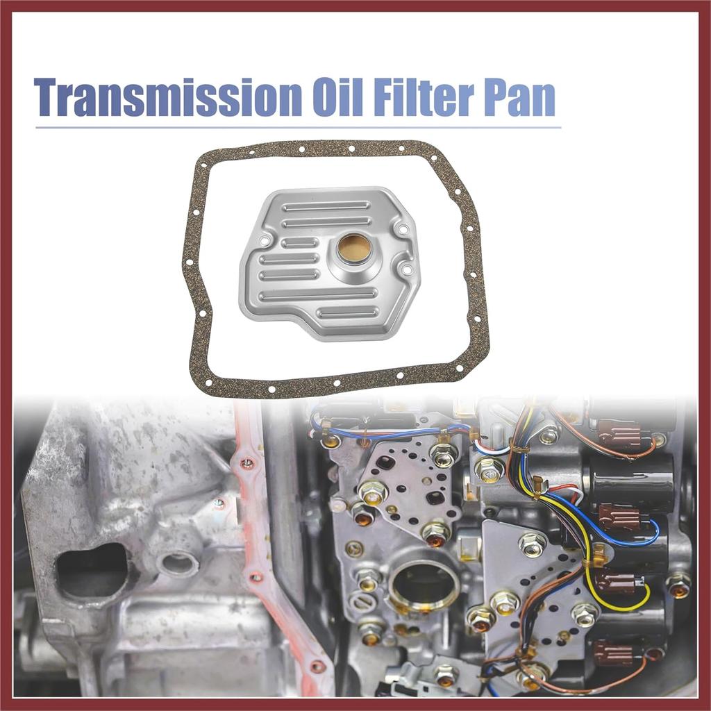 1 Set Transmission Filter Oil Pan Gasket Kit for Lexus ES300 RX300 for Toyota Camry Highlander RAV4 3533006010 353300W010 Transmission Valve Pan