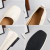 Fashion Flat Shoes Women Light Mouth Single Shoes Women's Spring Summer New Versatile Flat Bottom Square Head Solid Color Women's Shoes