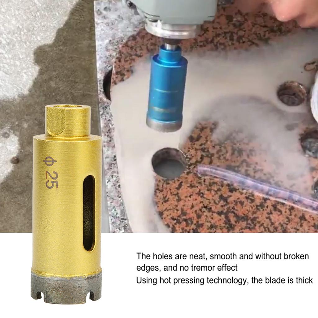 Drill Bit Marble Ceramic Tile Wall Glass Angle Grinder Hole Saw Tool 25mmCelsius28mm