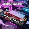 Custom Name Personalized Batman Pattern Mousepad, Laptop PC Desk Mat, Decorative Desk Mat for Home Keyboard Pad Gift
