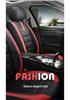All-Season Universal Leather Car Seat Cushions - Full Coverage for Five-Seater