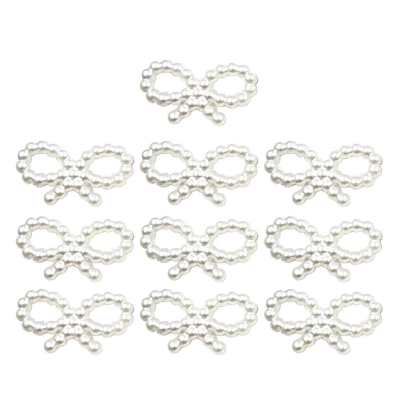 Różowo-biała kokardka serce materiał opakowaniowy Kpop holder na fotokartę akcesoria materiały do pakowania prezentów do dekoracji