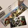 Entrance Front Door Doormat N-Ninja Turtless Non-slip Kitchen Rug Living Room Rugs Balcony Bathroom Foot Mat Floor Mats Carpet