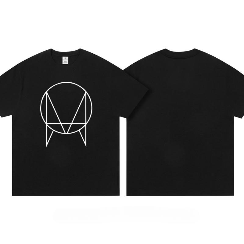 

Футболка с коротким рукавом Skrillex, топ 100 Dj Clothing Around VAC Electric Syllabic Trampoline, модная повседневная мужская и женская футболка XXXL